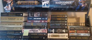 Warhammer black library boeken en merch beschikbaar voor biedingen