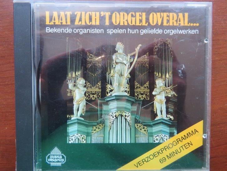 Cd orgel: Laat zich 't orgel overal deel 1, John Propitius, Cd's en Dvd's, Cd's | Religie en Gospel, Zo goed als nieuw, Gospel