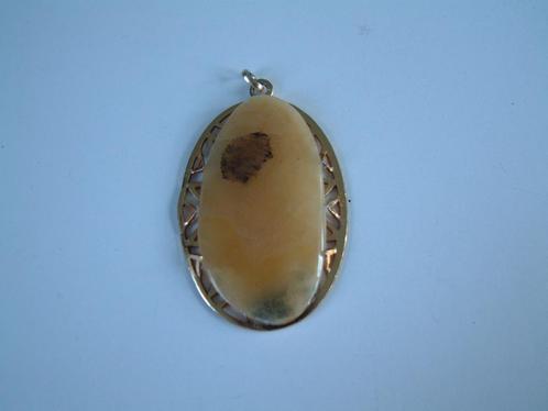 prachtige grote hanger met natuursteen, Sieraden, Tassen en Uiterlijk, Kettinghangers, Steen of Mineraal, Overige voorstellingen