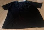 Korte mouwen t-shirt dames  maat 42-44, Ophalen, Zwart, Maat 42/44 (L), Nieuw