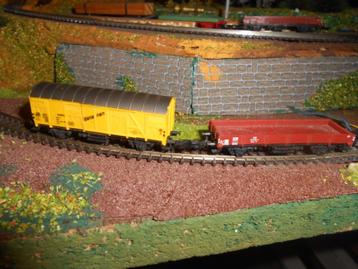 Märklin Miniclub spoor Z, 8606 en 8610, bananen en lageboord beschikbaar voor biedingen