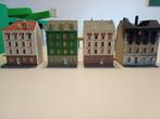 Pola 4x stadshuizen huizen voor de stad, Overige merken, Gebruikt, Gelijkstroom of Wisselstroom, Brug, Tunnel of Gebouw