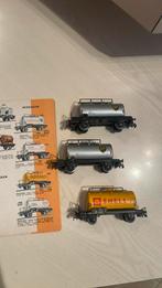 Marklin Tankwagen (3x) BP/Shell, Hobby en Vrije tijd, Modeltreinen | H0, Wisselstroom, Wagon, Ophalen of Verzenden, Zo goed als nieuw