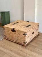 Houten opberg kist salontafel dekenkist, Ophalen