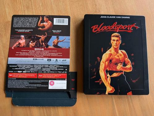 Bloodsport 4k UHD Steelbook, Cd's en Dvd's, Blu-ray, Zo goed als nieuw, Ophalen of Verzenden