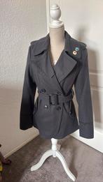 Jas Dept mt S, Kleding | Dames, Ophalen of Verzenden, Zo goed als nieuw, Maat 38/40 (M), Grijs