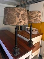Twee tafellampen en een staande lamp met kappen, Ophalen, Zo goed als nieuw, 75 cm of meer