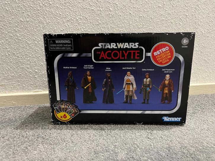 Star Wars Retro Collection Acolyte set van 6 nieuw MISB, Verzamelen, Star Wars, Nieuw, Actiefiguurtje, Ophalen of Verzenden