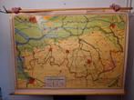 Oude Schoolkaart Noord Brabant, Antiek en Kunst, Antiek | Schoolplaten, Ophalen of Verzenden, Aardrijkskunde