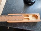 Vintage houten pennendoos, Ophalen of Verzenden, Huis en Inrichting