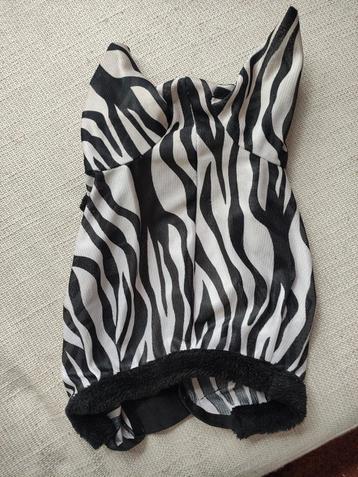 Zebra motief vliegen kap Full. beschikbaar voor biedingen