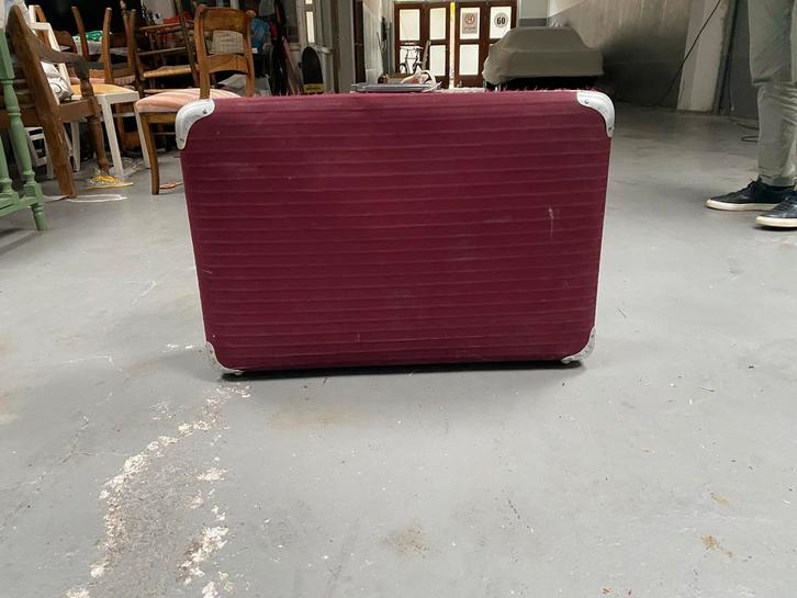 Vintage Rimowa Aluminium Koffer 1980 - Collectorsitem, Sieraden, Tassen en Uiterlijk, Koffers, Gebruikt, Metaal, Minder dan 50 cm