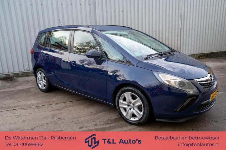 Opel Zafira Tourer 1.4 Edition 7p., Auto's, Opel, Bedrijf, Te koop, Zafira, ABS, Airbags, Airconditioning, Climate control, Cruise Control