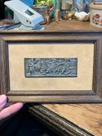 Ingelijste tinnen afbeelding - Drankgelag, Ophalen of Verzenden