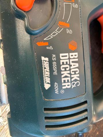 Black & Decker KS655PE Decoupeerzaag - Zo goed als nieuw! beschikbaar voor biedingen