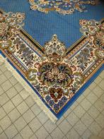 Prachtig vintage vloerkleed (280x573cm), Huis en Inrichting, Ophalen, Blauw, Zo goed als nieuw, 200 cm of meer
