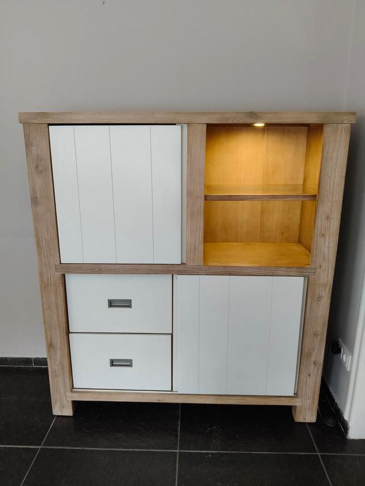 Henders & Hazel Istrana Bergkast - Old Java Grey, Huis en Inrichting, Kasten | Buffetkasten, Zo goed als nieuw, 100 tot 150 cm