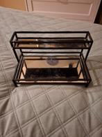 decoratief rekje met spiegelplateaus., Ophalen of Verzenden, Zo goed als nieuw
