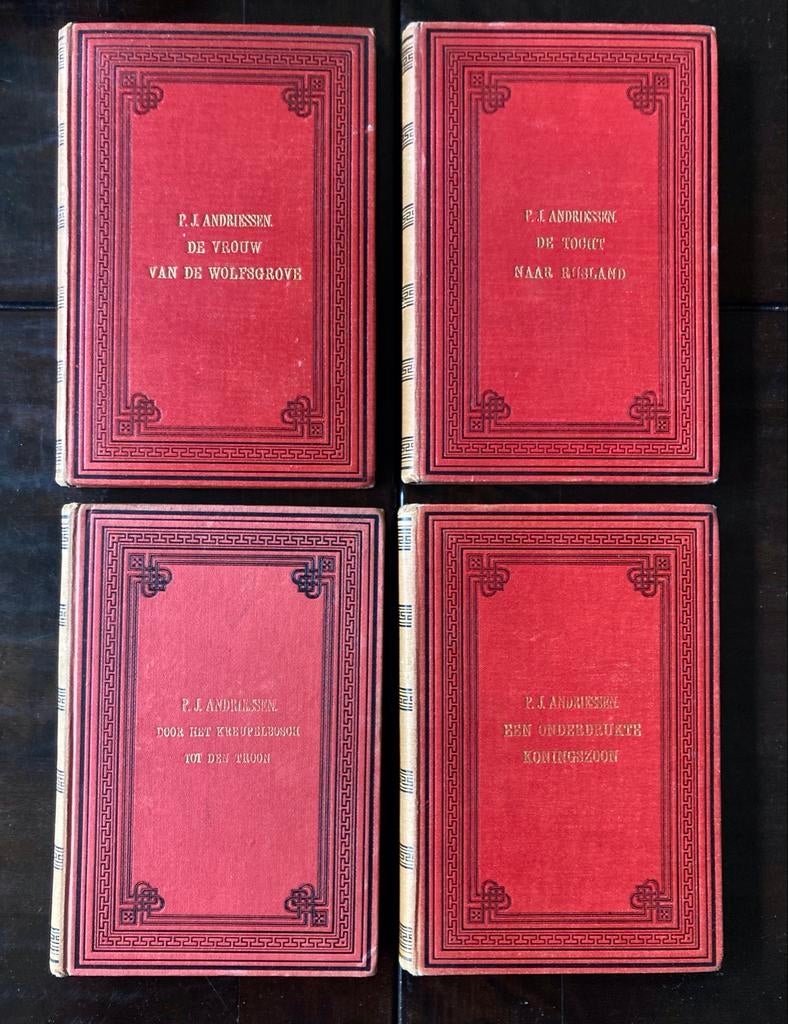 P.J. Andriessen - 4 Boeken, Ophalen of Verzenden, Gelezen, Nederland
