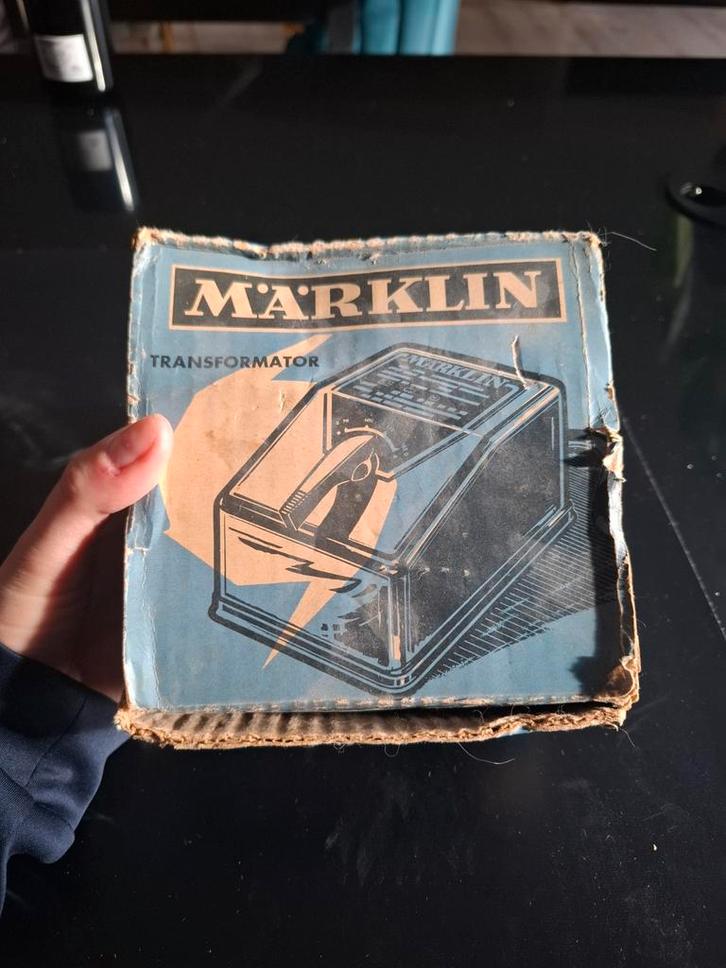 Märklin 6077 transformator met originele doos, Hobby en Vrije tijd, Elektronica-componenten, Gebruikt, Ophalen of Verzenden