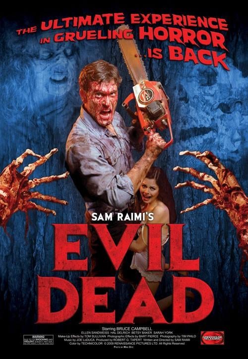 Sam Raimi - 'The Evil Dead' (import), Vanaf 16 jaar, Ophalen of Verzenden, Zo goed als nieuw, Vampiers of Zombies