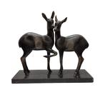 Art Deco beeld met reeën, Ophalen of Verzenden