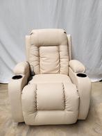 Massagestoel, TV stoel, relaxstoel met warmtefunctie, Nieuw, 75 tot 100 cm, Minder dan 75 cm, Leer