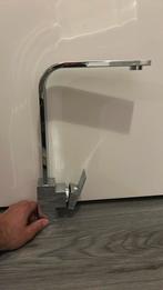 Platte chrome keukenmengkraan / keukenkraan chroom, Minder dan 50 cm, Nieuw, Ophalen of Verzenden, Minder dan 25 cm