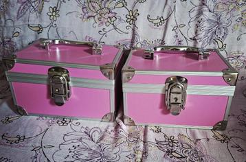 beautycase sieraden koffertje 2x beschikbaar voor biedingen