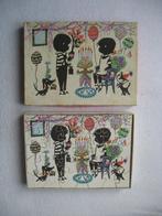 houten Egel puzzeltje nr 2 Jip en Janneke, Janneke is jarig, 2 tot 4 jaar, Gebruikt, 10 tot 50 stukjes, Ophalen of Verzenden