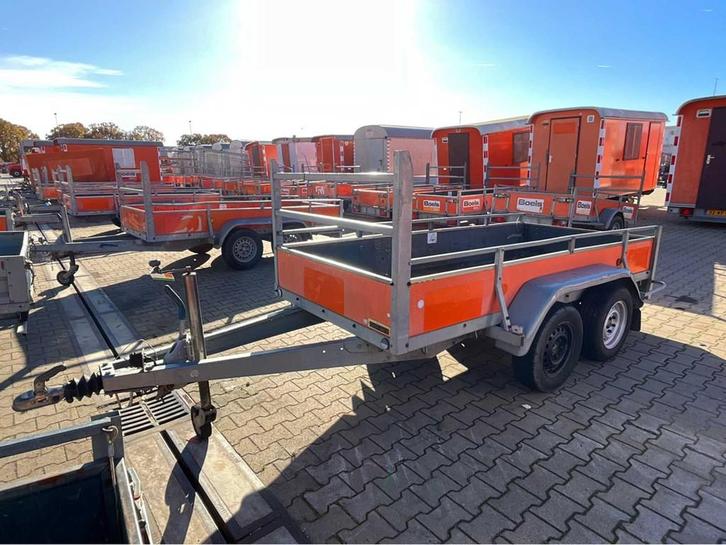 2016 Atec EB2 2-1 Dubbelas aanhangwagen, Auto diversen, Aanhangers en Bagagewagens, Gebruikt