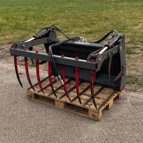 Gebruikte 130cm mestklem / pelikaanbak / mestriek Bobcat, Zakelijke goederen, Agrarisch | Onderdelen | Banden, Velgen en Assen
