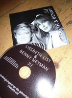 Liesbeth List Benny Nijman JIJ cd single nieuw -, Nederlandstalig, Ophalen of Verzenden, Zo goed als nieuw