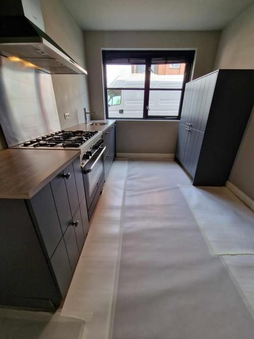 Nieuwwaardige Antraciete Keller keuken + La Germania Fornuis, Huis en Inrichting, Keuken | Complete keukens, Zo goed als nieuw