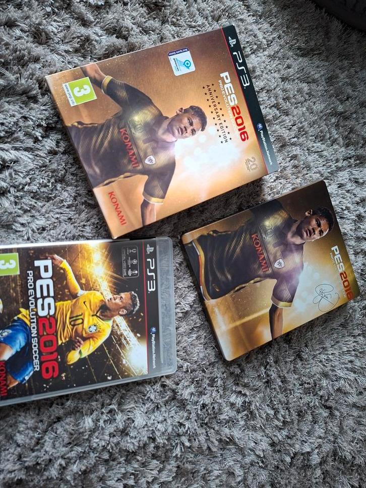 PES 2016 PS3 Anniversary Editie - Zeldzaam!, Spelcomputers en Games, Games | Sony PlayStation 1, Zo goed als nieuw, Sport, 3 spelers of meer