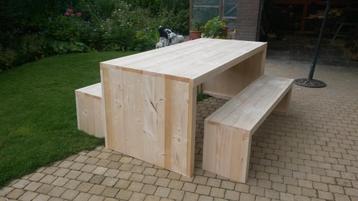 Tuinset steigerhout  beschikbaar voor biedingen
