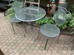 Bistro set, Ophalen, Zo goed als nieuw, Overige materialen, 2 zitplaatsen