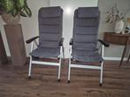 2 travel en co verstelbare camping stoelen., Ophalen, Gebruikt, Campingstoel
