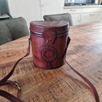 TE KOOP MOOIE LEDEREN DAMES TAS BOSBOOM, Ophalen of Verzenden, Zo goed als nieuw, Schoudertasje