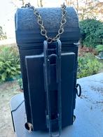 Oude Leger Lamp / Lantaarn, Gebruikt, 25 tot 50 cm, Zwart, Ophalen of Verzenden