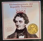 2001 - Kleinmünzensatz der Republik Österreich Oostenrijk, Ophalen of Verzenden, Oostenrijk, Setje