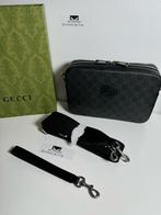Gucci schoudertas heren, Ophalen of Verzenden, Nieuw, Zwart