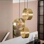 Moderne gouden hanglamp, Ophalen, 50 tot 75 cm, Nieuw, Metaal