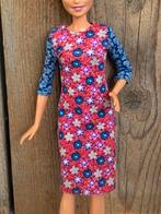 Vintage bloenen jurk voor Barbie, Verzamelen, Ophalen of Verzenden, Zo goed als nieuw, Kleertjes