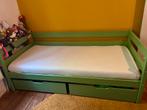 Hoppekids ecodream kinder/junior/peuterbed pale green 160x70, Huis en Inrichting, Slaapkamer | Bedden, Ophalen, 190 cm of minder