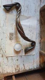 Robuust antiek Frans bronzen deurklink deurgreep, Antiek en Kunst, Ophalen of Verzenden