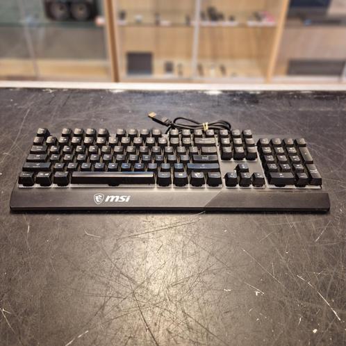 MSI Vigor GX30 QWERTY Gaming Toetsenbord RGB - In Nette Staa, Computers en Software, Toetsenborden, Zo goed als nieuw