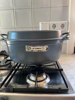 Nieuwe Le Creuset pan (Doufeu grijs), Ophalen of Verzenden, Nieuw, Koekenpan of Braadpan