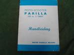 Parilla 153cc motor scooter handleiding, Ophalen of Verzenden, Overige merken