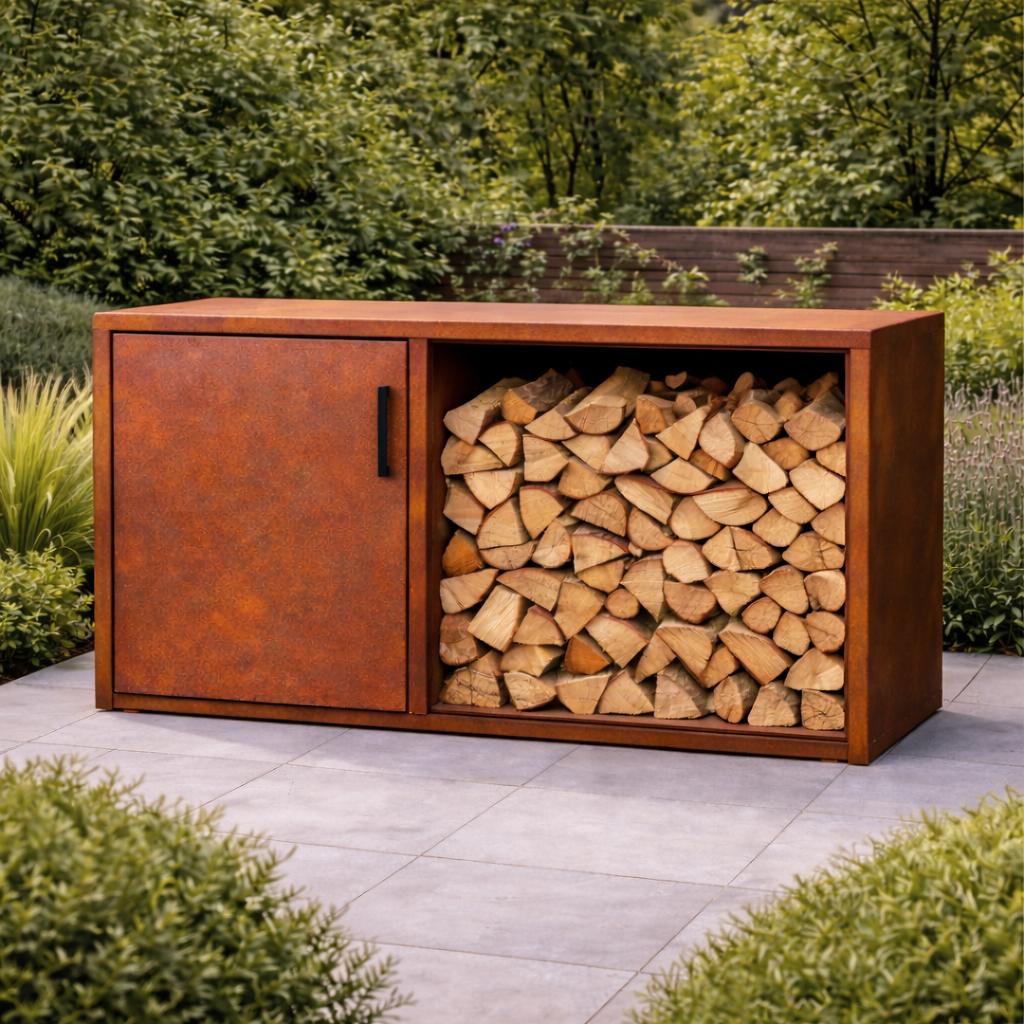 Cortenstalen Tuin Kasten diverse modellen en mogelijkheden, Tuin en Terras, Bergingen en Tuinkasten, Ophalen of Verzenden, Zo goed als nieuw